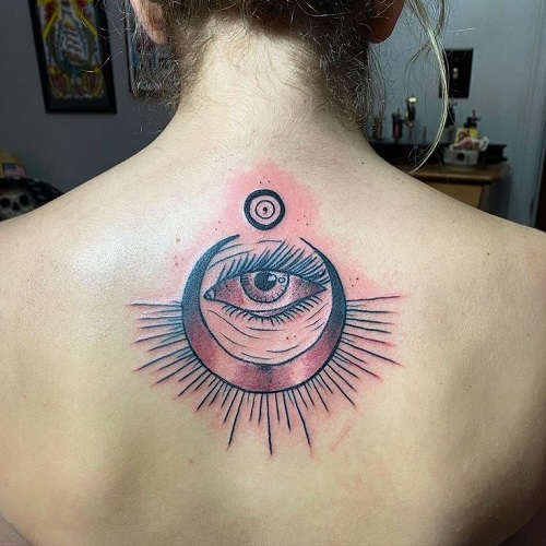 men Evil Eye Tattoo 5
