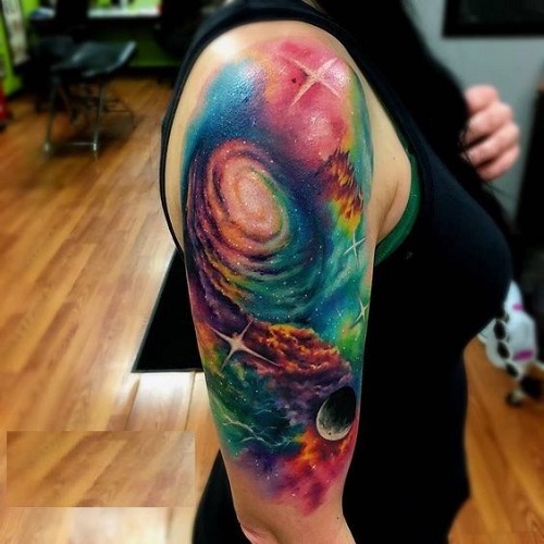 Galaxy Tattoo Ideas
