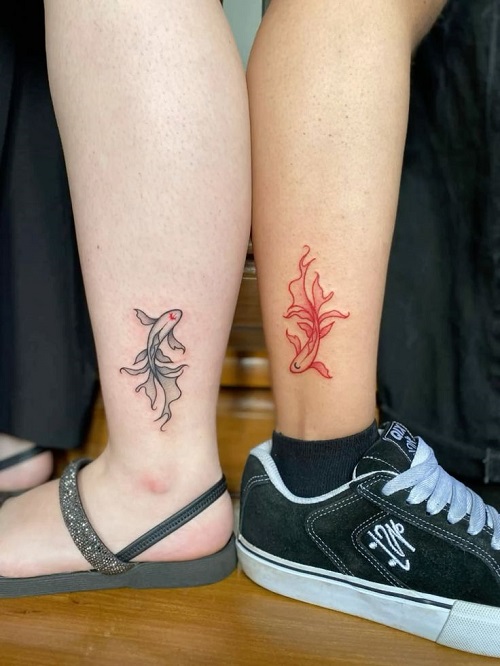 Matching Tattoos for friends 1