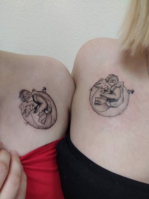 Trending Matching Tattoos for friends 3