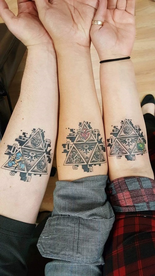 Stunning Matching Tattoos for friends 5