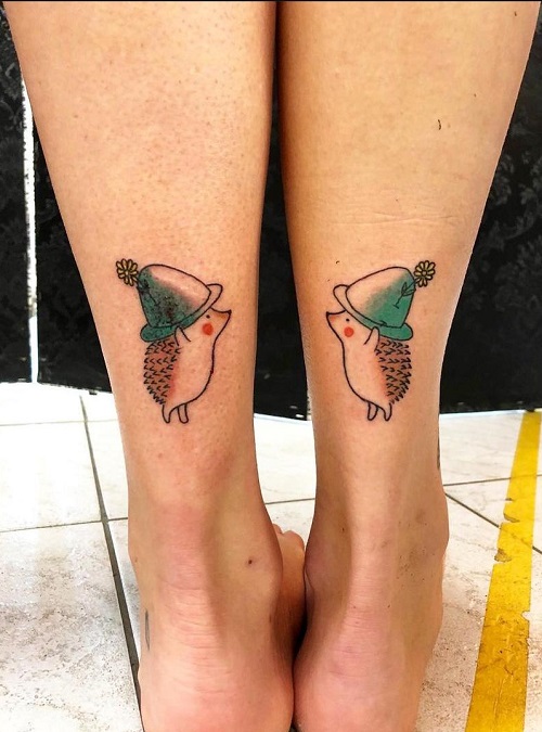 Inspiring Matching Tattoos for friends 1