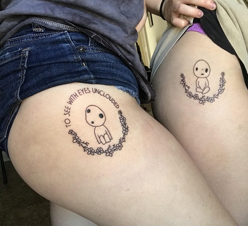 Inspiring Matching Tattoos for friends 4