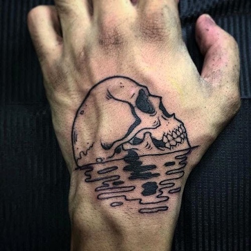 hand tattoo idea 5