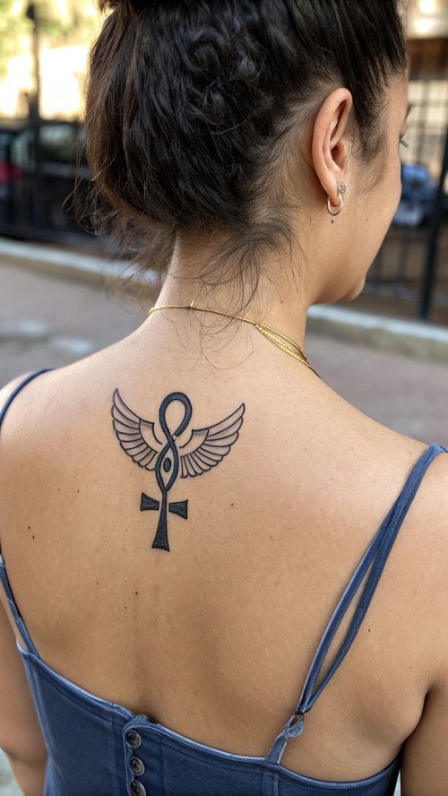 Women Egyptian Tattoo  2