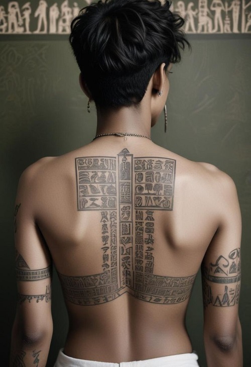 men Egyptian Tattoo 2