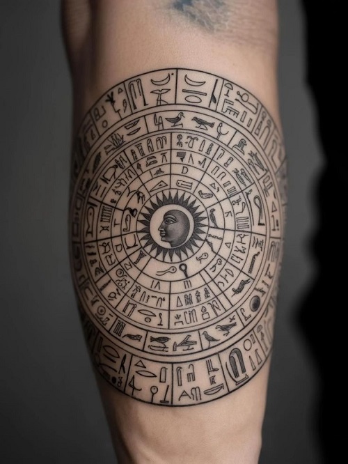 Traditional Egyptian Tattoo  3