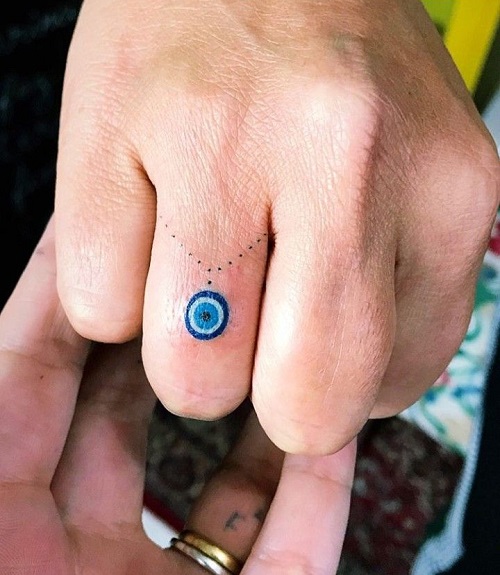 Evil Eye Tattoo Ideas 4