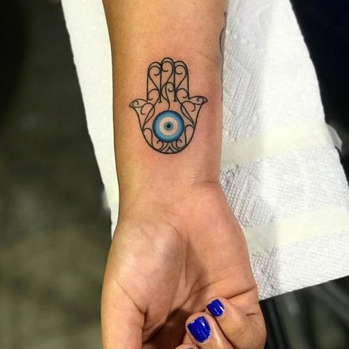 Evil Eye Tattoo Ideas 1