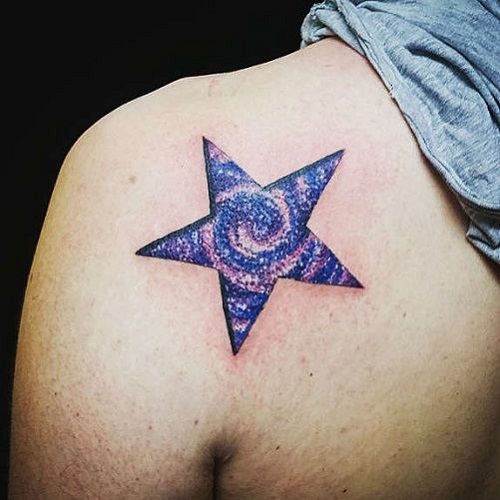 Women Galaxy Tattoo 5