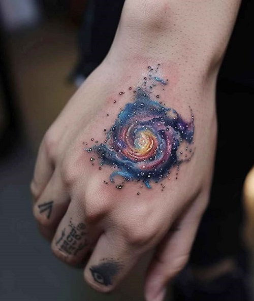 Unique Galaxy Tattoo 2