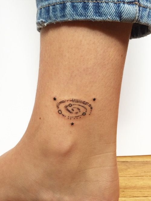 Unique Galaxy Tattoo 5