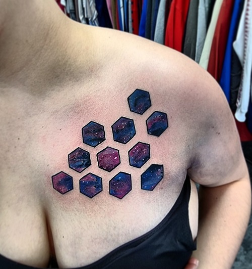 Unique Galaxy Tattoo 6