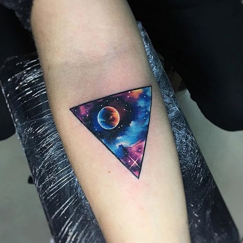 Galaxy Tattoo Ideas 3