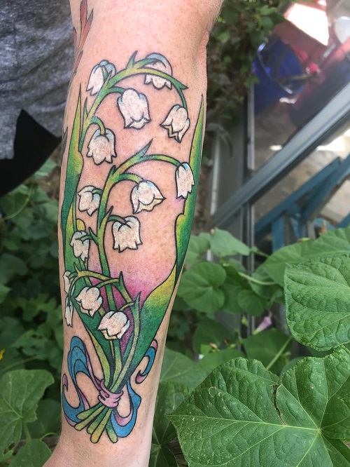 Stunning Flower Tattoo Design