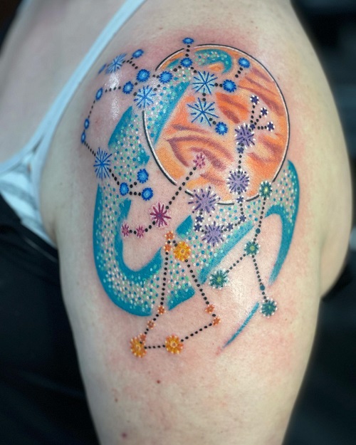 Constellation Tattoo ideas 1