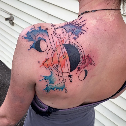 Celestial tattoo Ideas