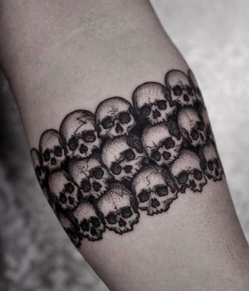 men Arm Band Tattoo 2