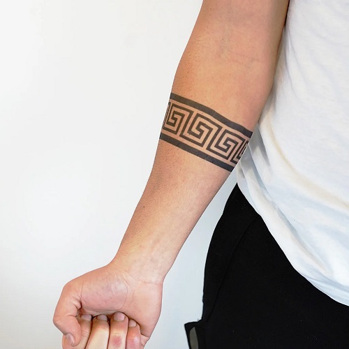 Stunning Arm Band Tattoo