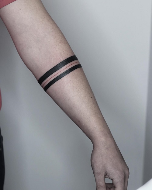 Stunning Arm Band Tattoo 2