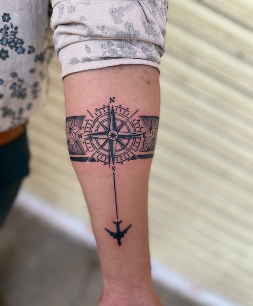 Stunning Arm Band Tattoo 3
