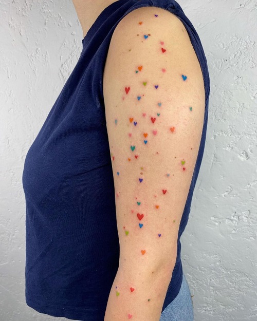 stunning Freckle Tattoo 3