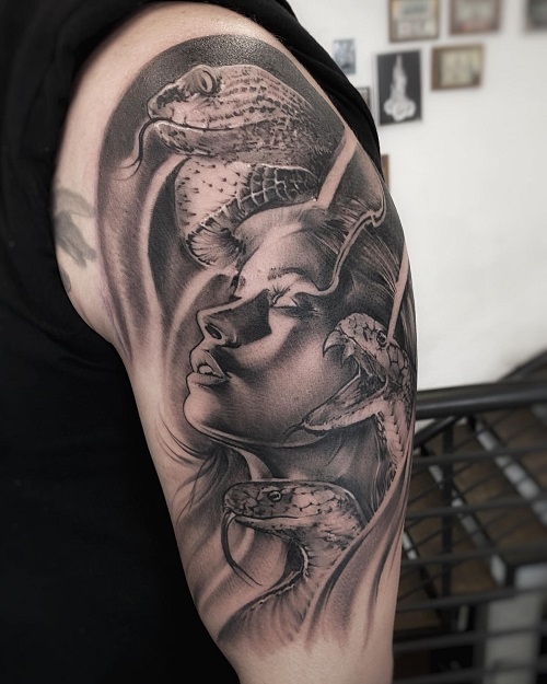 upper arm tattoo