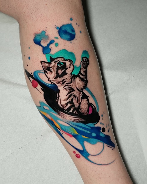  cat tattoo