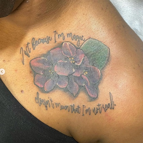 Collarbone Tattoo Ideas 2