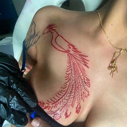 Collarbone Tattoo Ideas 4