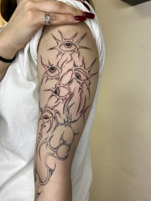 Cyber‑Sigilism Tattoo 6