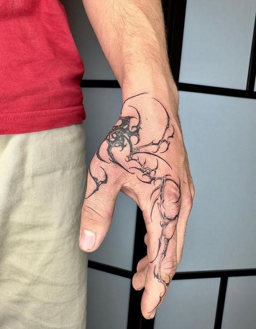 Women Cyber‑Sigilism Tattoo 3