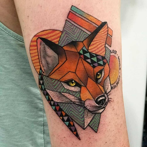 Women Geometric Fox 5