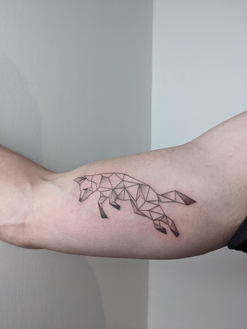 men Geometric Fox