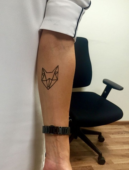 Stunning Geometric Fox