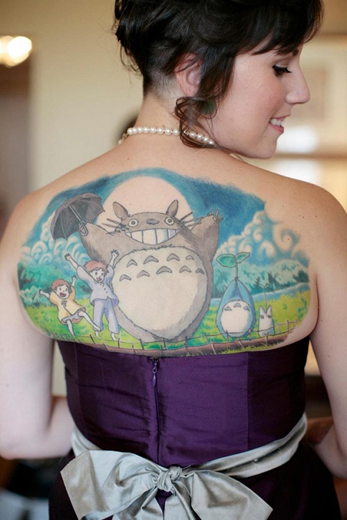 Studio Ghibli Character Tattoo 6