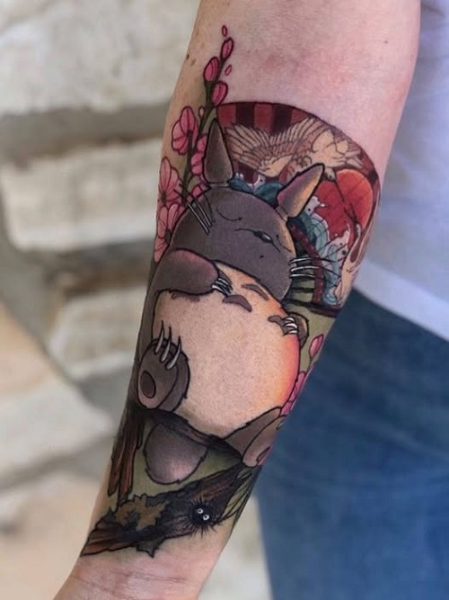 Ghibli Character Tattoo Ideas 2