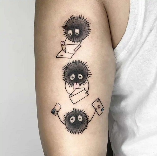 Ghibli Character Tattoo Ideas 5