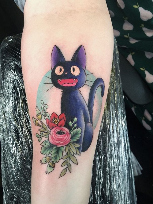 women Studio Ghibli Tattoo