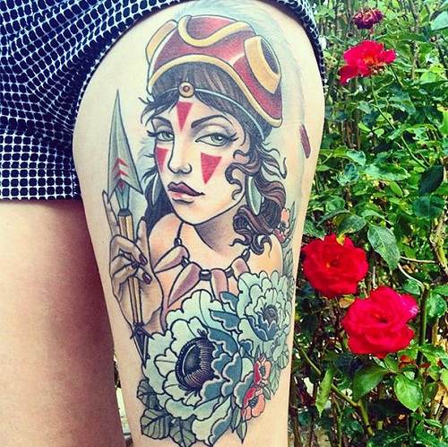 Ghibli Character Tattoo Ideas 6
