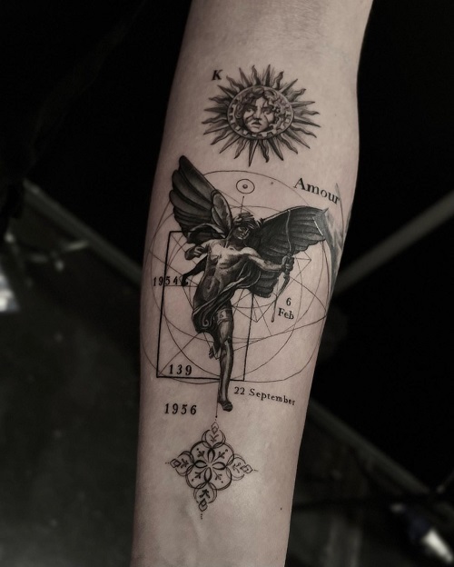 Stunning Greek Tattoo 