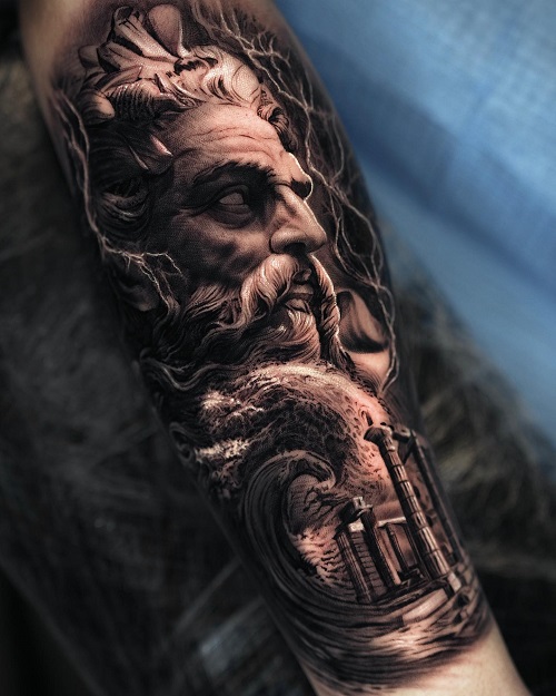 Stunning Greek Tattoo 4