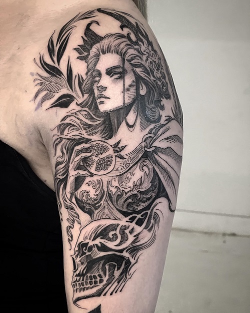 Stunning Greek Tattoo 5