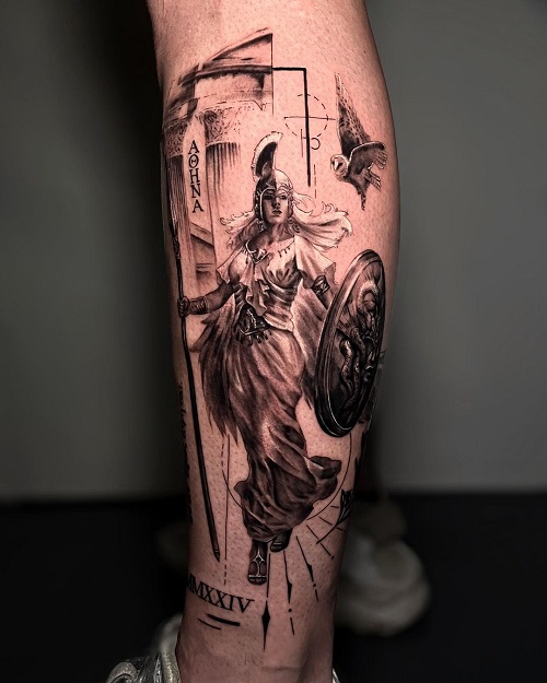 Greek Goddess Tattoo Ideas 5