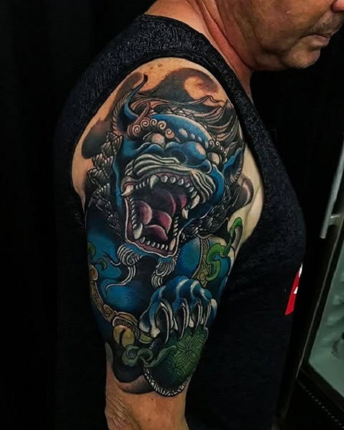 Chinese Mythological Creatures Tattoo 3