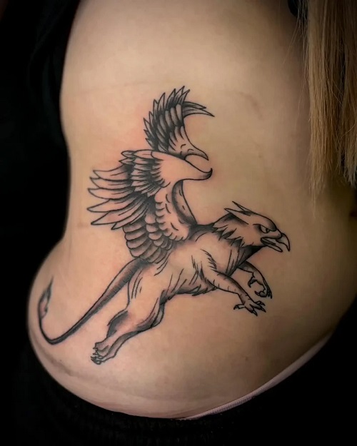 Japanese Mythological Creatures Tattoo 3