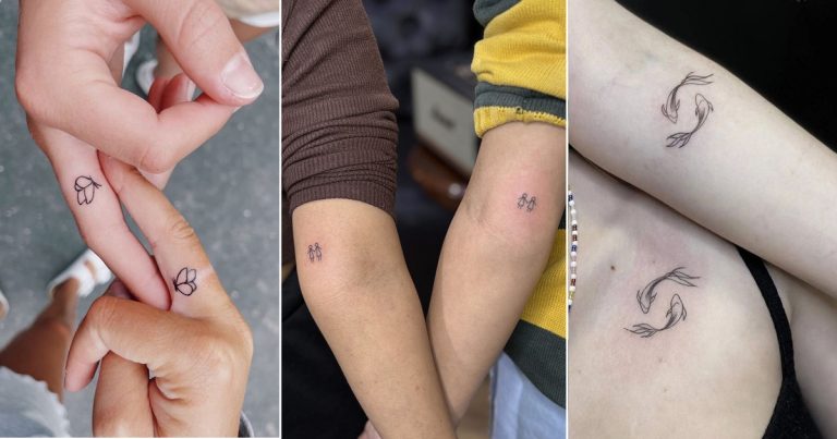 25 Bestie Tattoos Small in Size, Big on Meaning - TattoosOfAsia