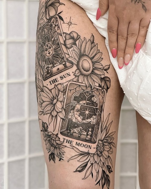 Tarot Card Tattoo Ideas 3