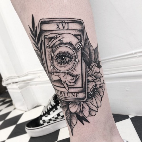 Tarot Card Tattoo Ideas 4