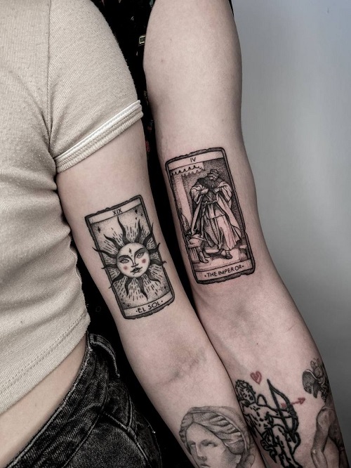 Tarot Card Tattoo Ideas 5